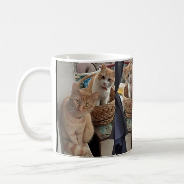 Caneca De Café Ginger cat Mug (Esquerda)