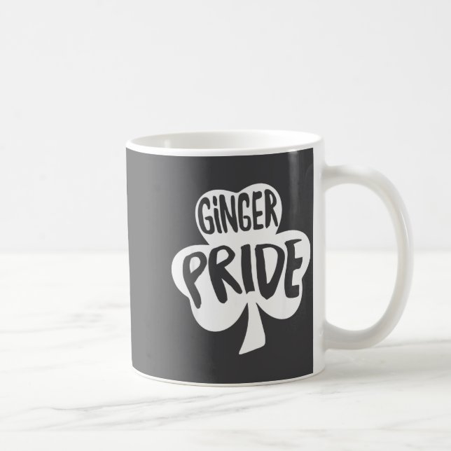 Caneca De Café Ginger Pride Funny St Patricks Day Shirt Irish  (Direita)