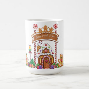 Caneca De Café Gingerbird Lane Gingerbird Man Café Mug