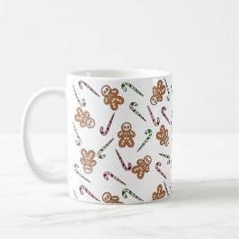 Caneca De Café Gingerbird Skeleton Man