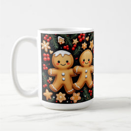 Caneca De Café Gingerbread Buddies