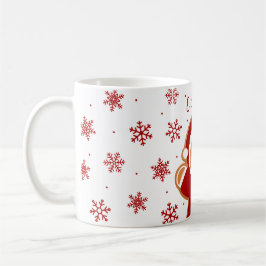Caneca De Café Gingerbread Girl with Peppermint Lollipops