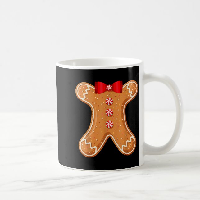 Caneca De Café Gingerbread Man Cookie Costume Adult Kids Men Wome (Direita)