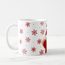 Caneca De Café Gingerbread Man in a Sweater Christmas