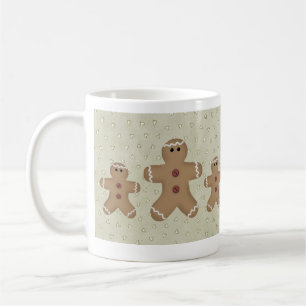 Caneca De Café Gingerbread Men Mug