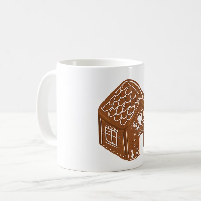 Caneca De Café Gingercake House (Frente Esquerda)