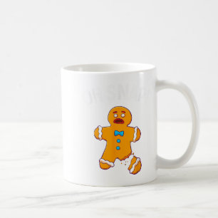 Caneca De Café Gingercake Man Oh Snap Natal Engraçado Cookie Bak