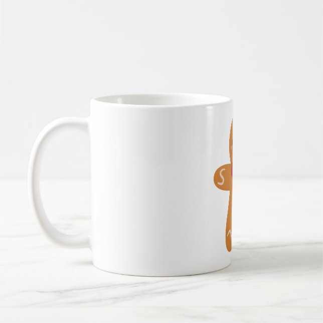 Caneca De Café Gingerpão bonito com Arco (Esquerda)