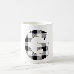 Caneca De Café Gingham Check G