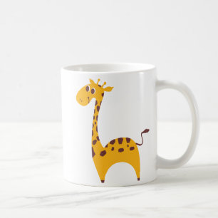 Caneca De Café Girafa