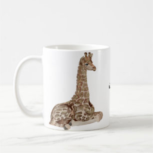 Caneca De Café Girafa