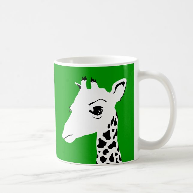 Caneca De Café girafa (Direita)