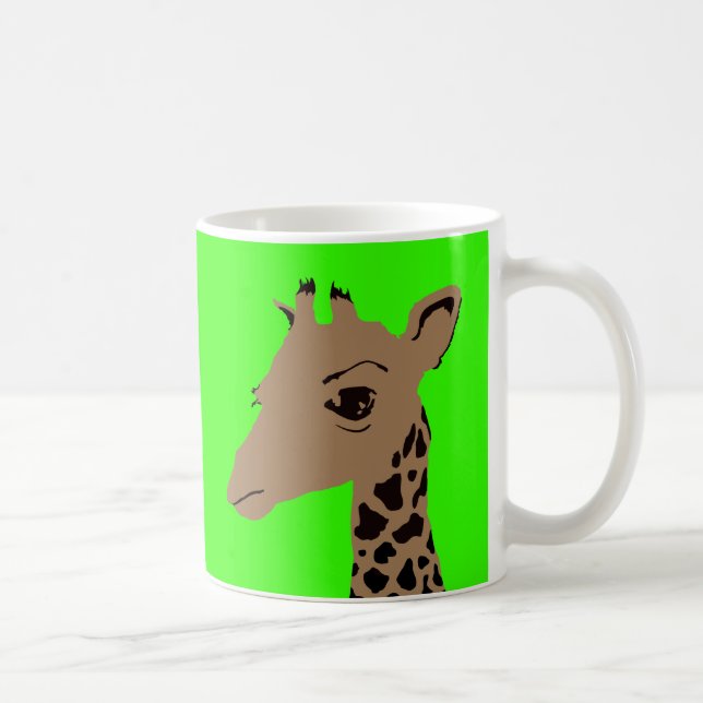Caneca De Café girafa (Direita)