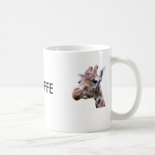 Caneca De Café Girafa 2-Faced