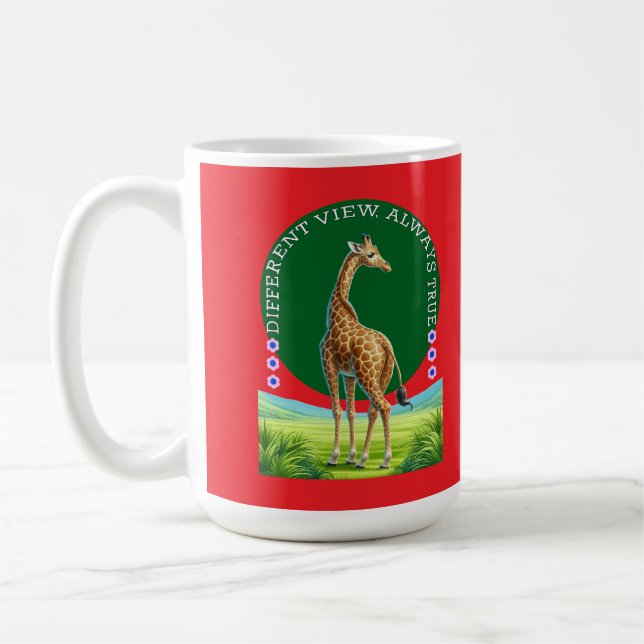 Caneca De Café girafa alta (Esquerda)