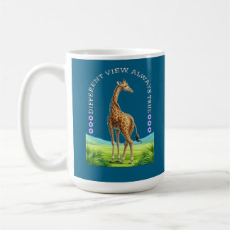 Caneca De Café girafa alta em pé