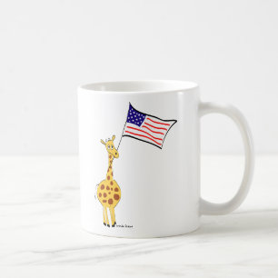 Caneca De Café Girafa Americana