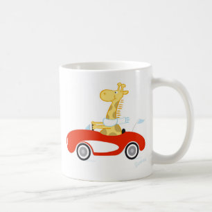 Caneca De Café Girafa de cruzamento