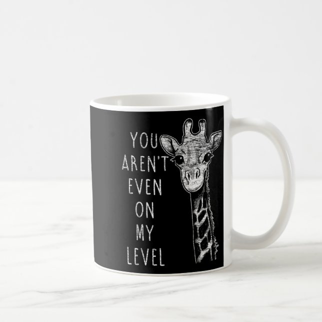 Caneca De Café Girafa Engraçada  (Direita)