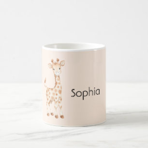 Caneca De Café Girafa Fofa