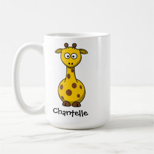 Caneca De Café Girafa longo