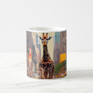 Caneca De Café Girafa na Nova Iorque