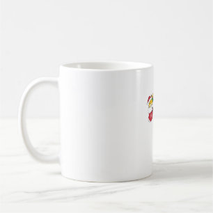 Caneca De Café Girafas Bonitas Na Meia De Natal Para A Gira De Na