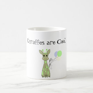 Caneca De Café Girafas Coloridas são Legais