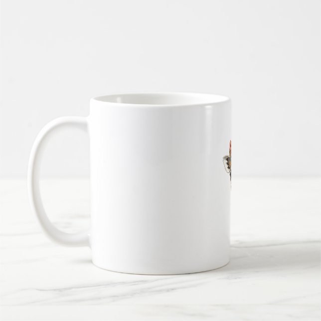 Caneca De Café Giraffe Boho Wildflower Coquette Arco Mãe Mães D (Esquerda)