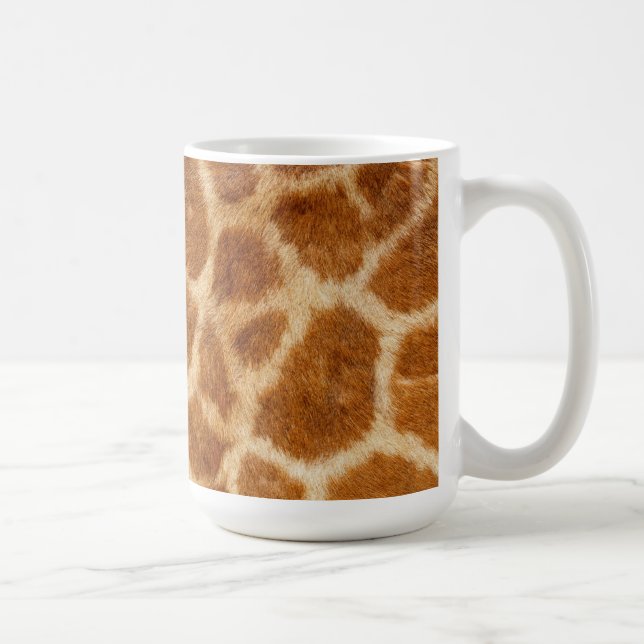 Caneca De Café Giraffe fur Impressão (Direita)
