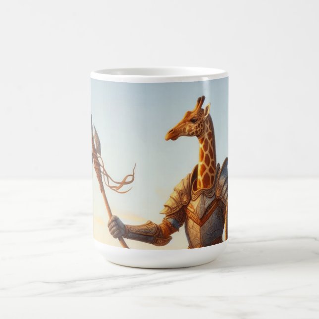 Caneca De Café Giraffe guerreiro (Centro)