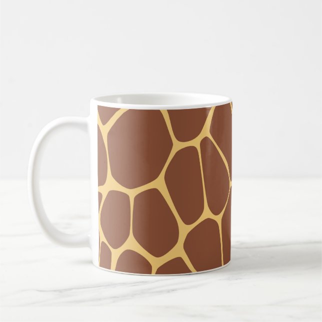 Caneca De Café Giraffe Impressão (Esquerda)