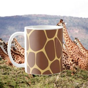 Caneca De Café Giraffe Impressão