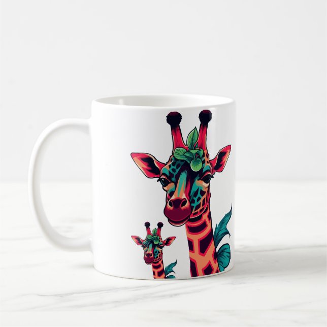 Caneca De Café Giraffe Mug Graceful (Esquerda)