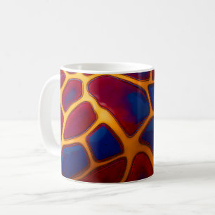 Caneca De Café Giraffe Safari Pattern