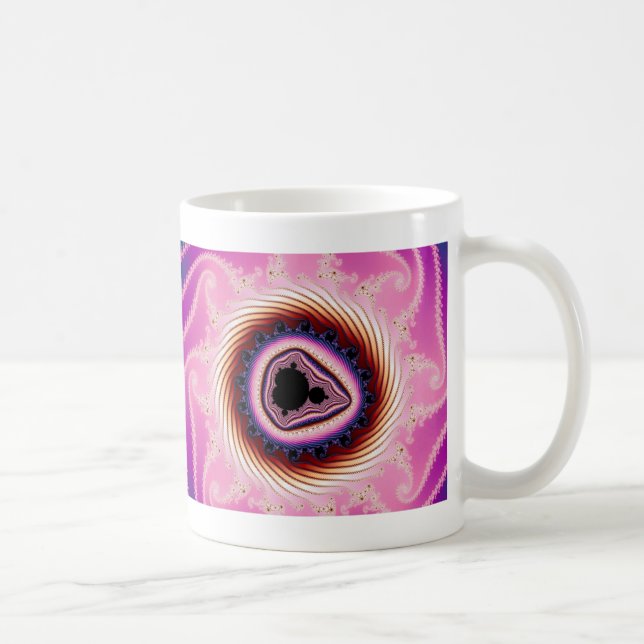 Caneca De Café Girando rápido - Lâmpada Fractal (Direita)