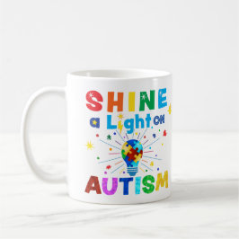 Caneca De Café GIRAR uma Luz no AUTISM