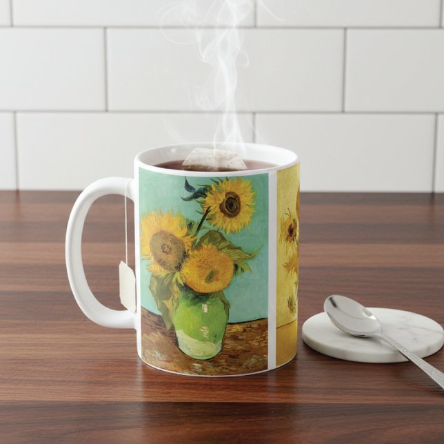 Caneca De Café Girassóis Ainda Vida Vincent van Gogh (Criador carregado)