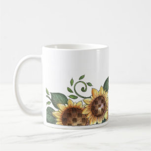 Caneca De Café Girassóis - Mug