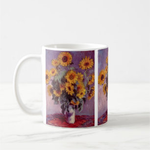Caneca De Café Girassóis por Claude Monet