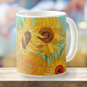 Caneca De Café Girassóis por Van Gogh
