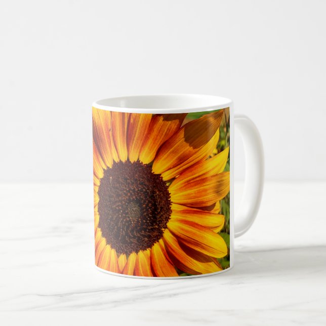 Caneca De Café Girassol (Frente Esquerda)