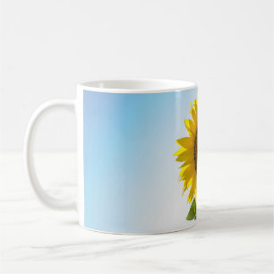 Caneca De Café Girassol amarelo