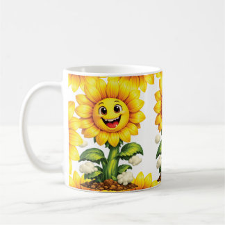 Caneca De Café Girassol Sundy