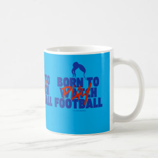 Caneca De Café Girl Born to Play Football