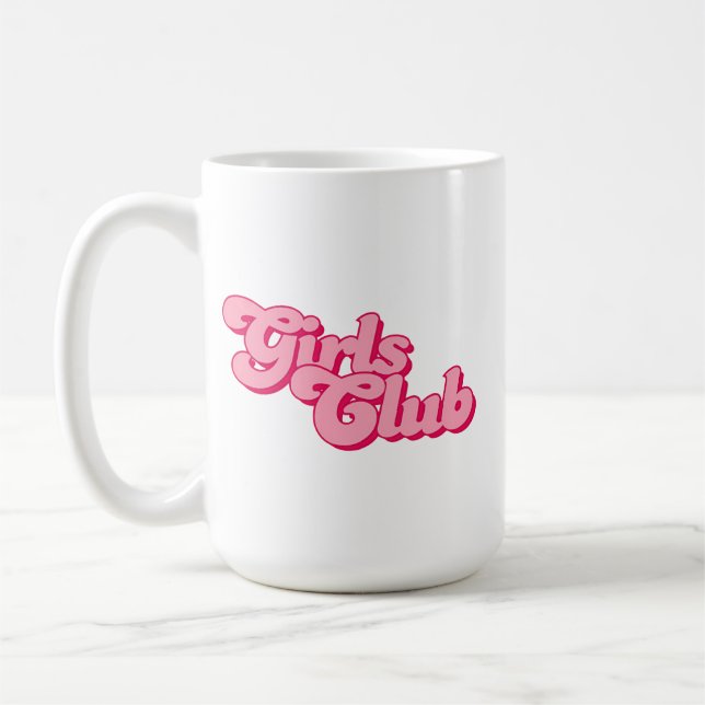 Caneca De Café Girls Club (Esquerda)