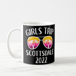 Caneca De Café Girls Weekend Matching Girls Trip 2022 Scottsdale