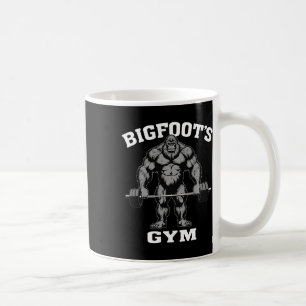 Caneca De Café Giro Bigfoot Funny Sasquatch Bodybuilding Welif