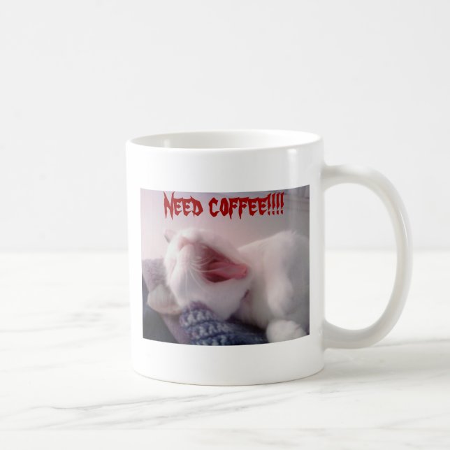 Caneca De Café Giro de Gato (Direita)