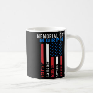 Caneca De Café Giro do Dia Memorial Americano Murph Challenge